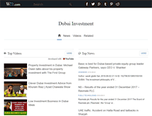 Tablet Screenshot of dubaiinvestment.org